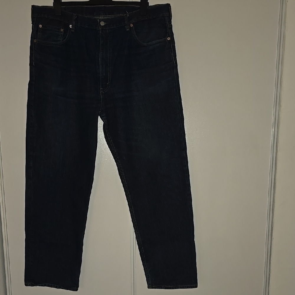 Levi's Classic Blue Straight Jeans Premium Denim